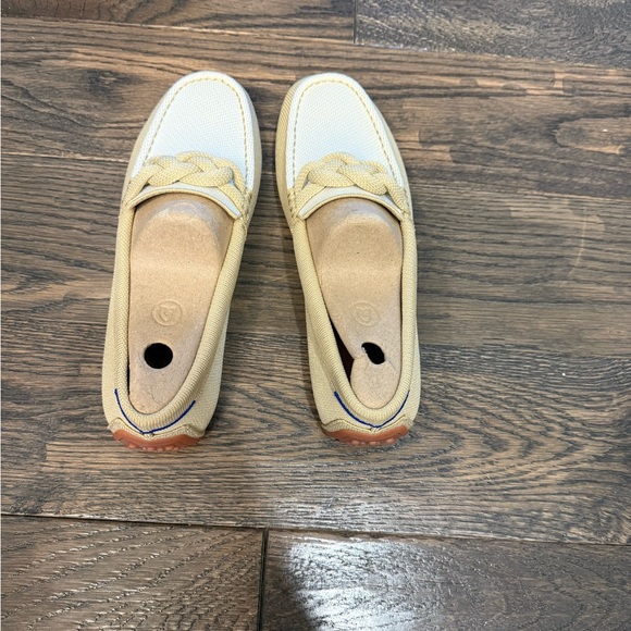 Rothy's Women's The Braid Driver loafers in Cappuccino. - Picture 3 of 12
